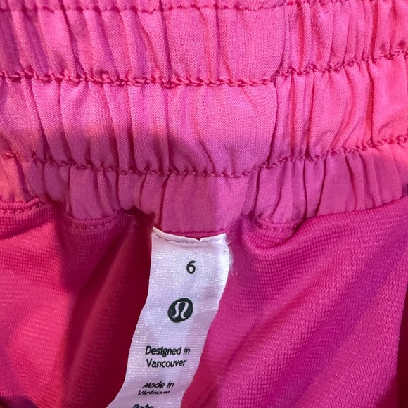 Lululemon Pink Athletic Shorts - Picture 3 of 3